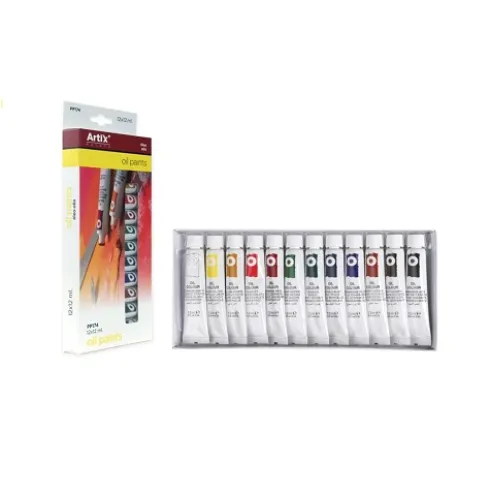 Pintura Óleo 12ML 12 Tubos