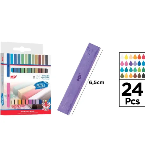 Pintura Pastel 24 Colores