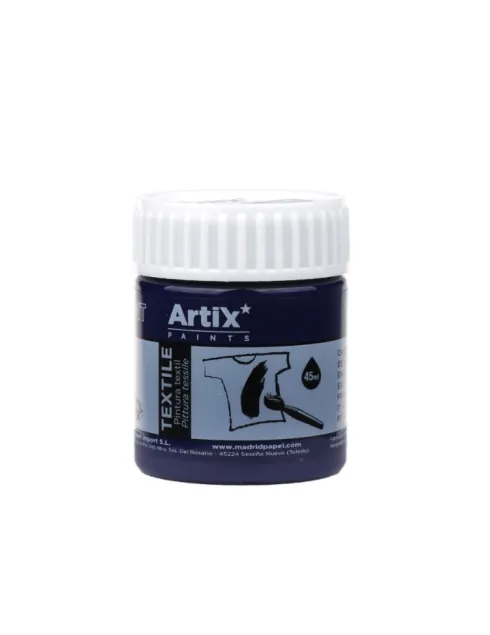 Pintura Textil 45ml Azul Ftalo