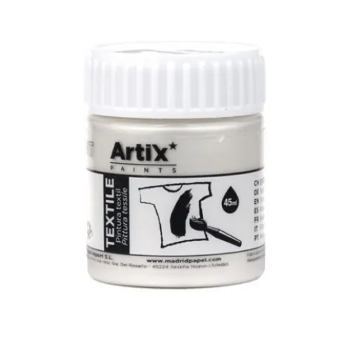 Pintura Textil 45ml Blanco Nacarado