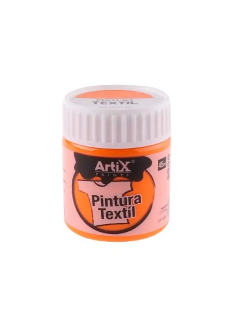 Pintura Textil 45ml Naranja