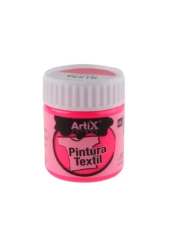 Pintura Textil 45ml Rosa Neón