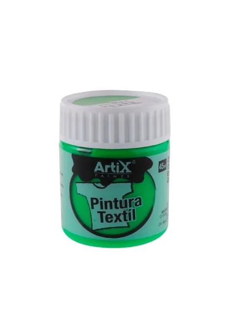 Pintura Textil 45ml Verde Neón