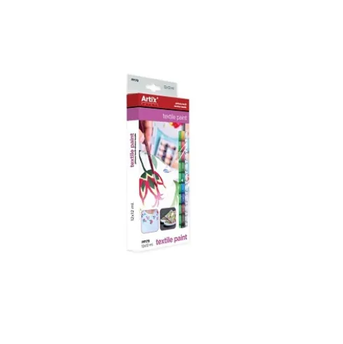 Pintura Textil 12 Tubos