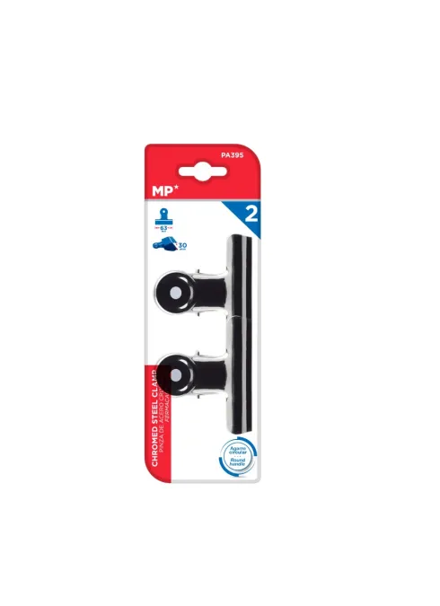 Pinzas Acero Cromado 63MM