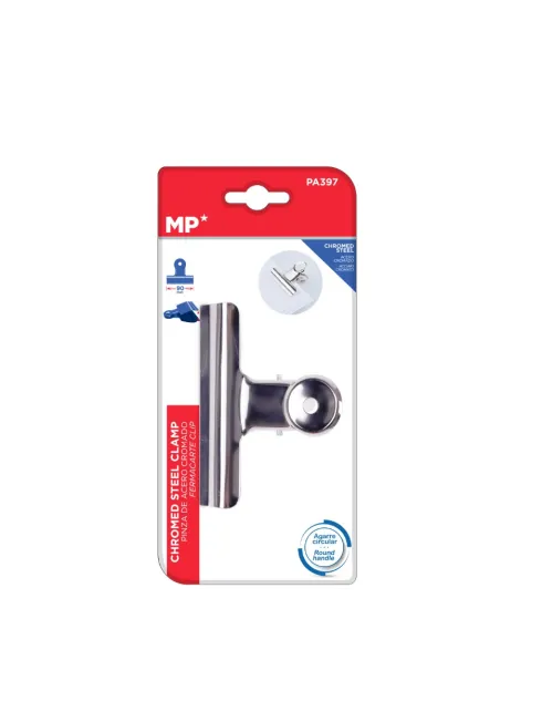 Pinzas Acero Cromado 90MM