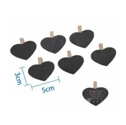 Pizarra Con Pinza 3X5CM 6PCS