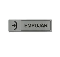 Placa De Empujar18X5CM/0.8MM
