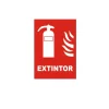 Placa De Extintor PVC 30X21CM/0.6MM