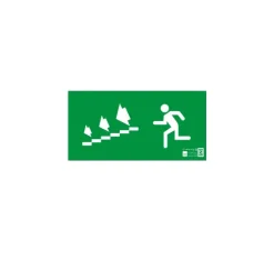 Placa De Salida PVC 32X16CM/0.6MM