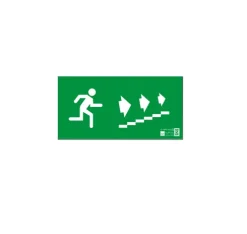 Placa De Salida PVC 32X16CM/0.6MM