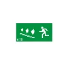 Placa De Salida PVC 32X16CM/0.6MM