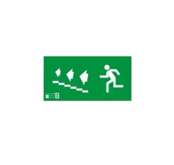 Placa De Salida PVC 32X16CM/0.6MM