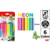 Plastilina 6 Barritas 70G Neón