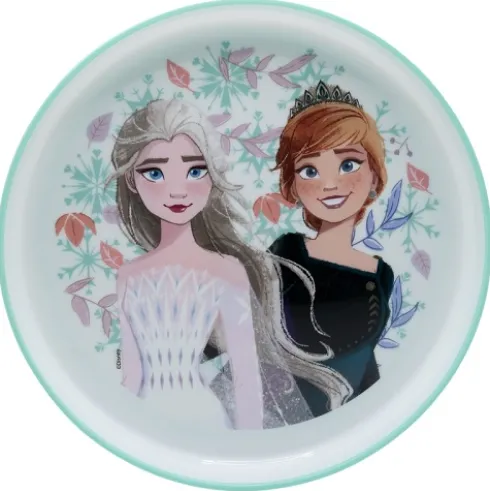 Plato Antideslizante Premium Bicolor Frozen Snow Tale