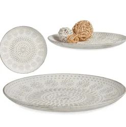 Plato Madera Decoración Mándala 29cm