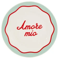 Plato Postre Della Porcelana 20cm