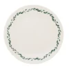 Plato Postre Laurier Porcelana Blanca 19cm
