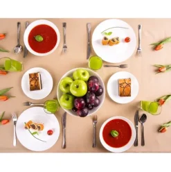 Plato Postre Zelie Blanco 18cm