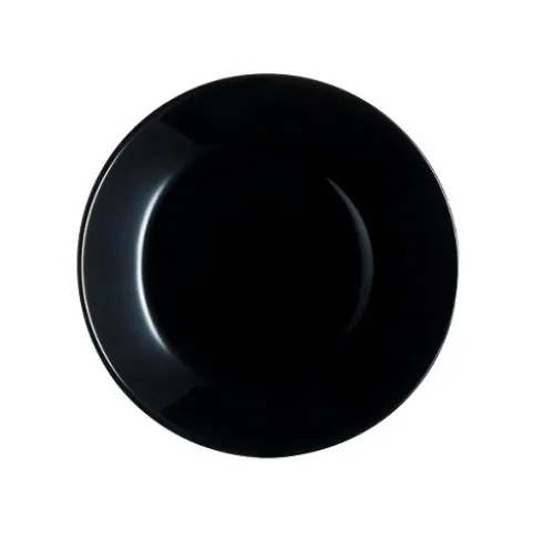 Plato Postre Zelie Negro 18cm