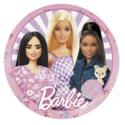 Platos Cartón Barbie 23cm