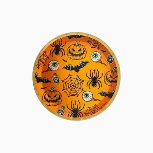 Platos Cartón Halloween 17cm
