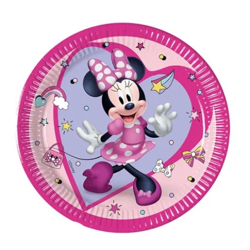 Platos Cartón Minnie Mouse Junior 20cm