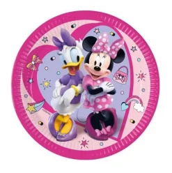 Platos Cartón Minnie Mouse Junior 23cm