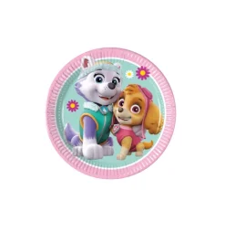 Platos Cartón Paw Patrol 20cm