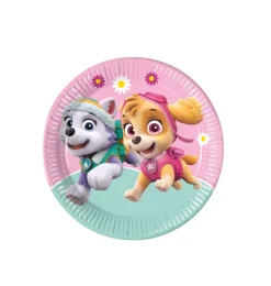 Platos Cartón Paw Patrol 23cm