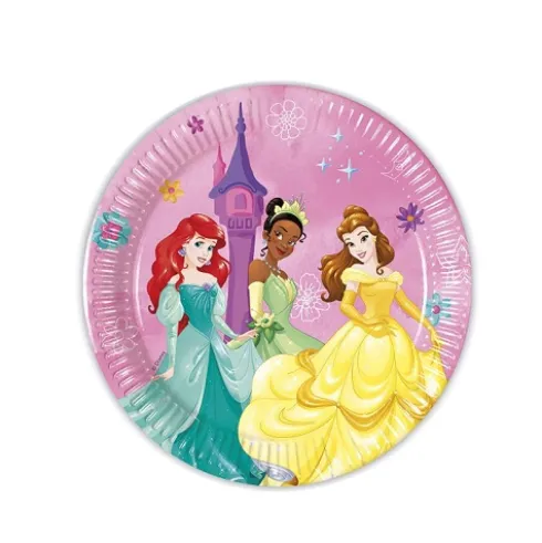 Platos Cartón Princesa Live Your Story 20cm