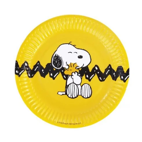 Platos Cartón Snoopy Comic 18cm