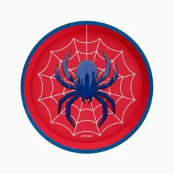 Platos Cartón Spider 23cm