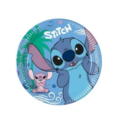Platos Cartón Stitch 20cm