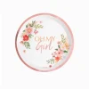 Platos Llano Oh My Girl Rosa 17cm