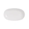 Plato Vidrio Opal Candem Blanca 19x11cm