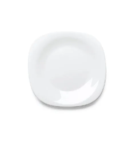 Plato Vidrio Opal Cuadrado Boreal 20×20 cm F6K4