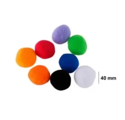 Pompón de Manualidad 8pcs