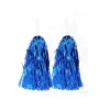 Pompones Animadora Brillo Azul