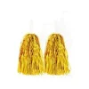 Pompones Animadora Brillo Oro