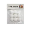 Pompones de Manualidad Blanco 3cm ±9pcs