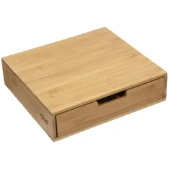 Portacápsulas con Cajón Bambú