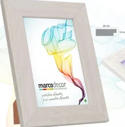 Portafoto Blanco Lino 9×13