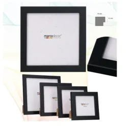 Portafoto Cuadrado DM Negro 10×10