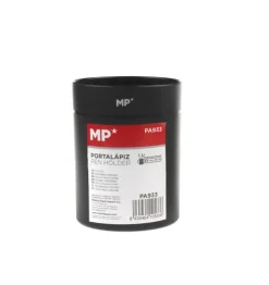 Portalápices Plástico Negro/Blanco