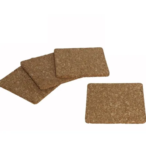 Posavasos Corcho 9cm 4pcs