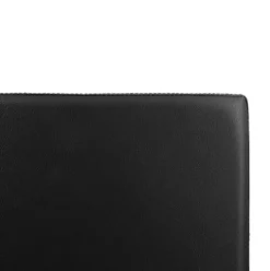 Puf Plegable Doble PVC Negro