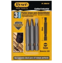 Puntas Para Destornillador Plano 5x50mm