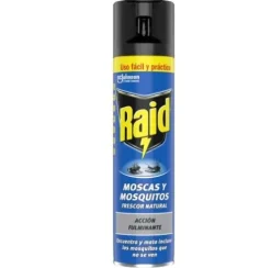 Raid Insecticida Acción Fulminante Moscas y Mosquitos 400ml