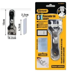 Rascador de Acero Con 5 Recambios